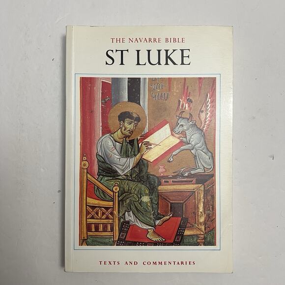 The Navarre Bible St Luke Texts and Commentaries Paperback Revised Standard Vers - Picture 1 of 7